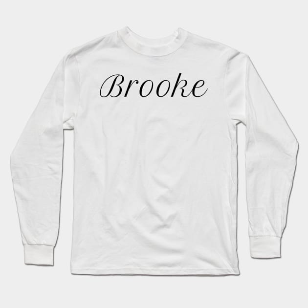 Brooke Long Sleeve T-Shirt by JuliesDesigns